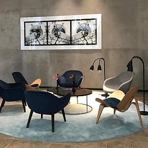 ����� ������� ����� ��� ����� Aurelia Round Light Grey