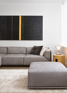 ����� Linear Chic brown plain 2x3