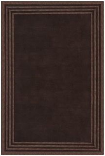    Wool Silk Brown 1.7x2.4