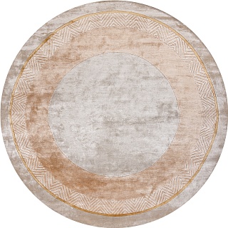 ����� Prismatic Tuft Gold Round 200