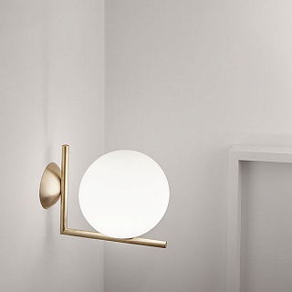 /  Flos IC Lights C/W2 brass