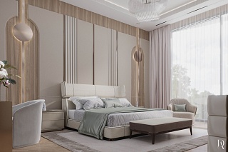 ����� Silk Border White Beige 3x4