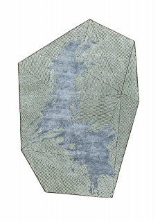 ����� �������� ����� ������ ���������� ����� Fusion Deco Form Aqua 170x240